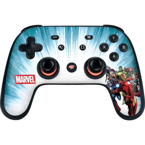 Marvel Avengers Team Google Stadia Controller Skin